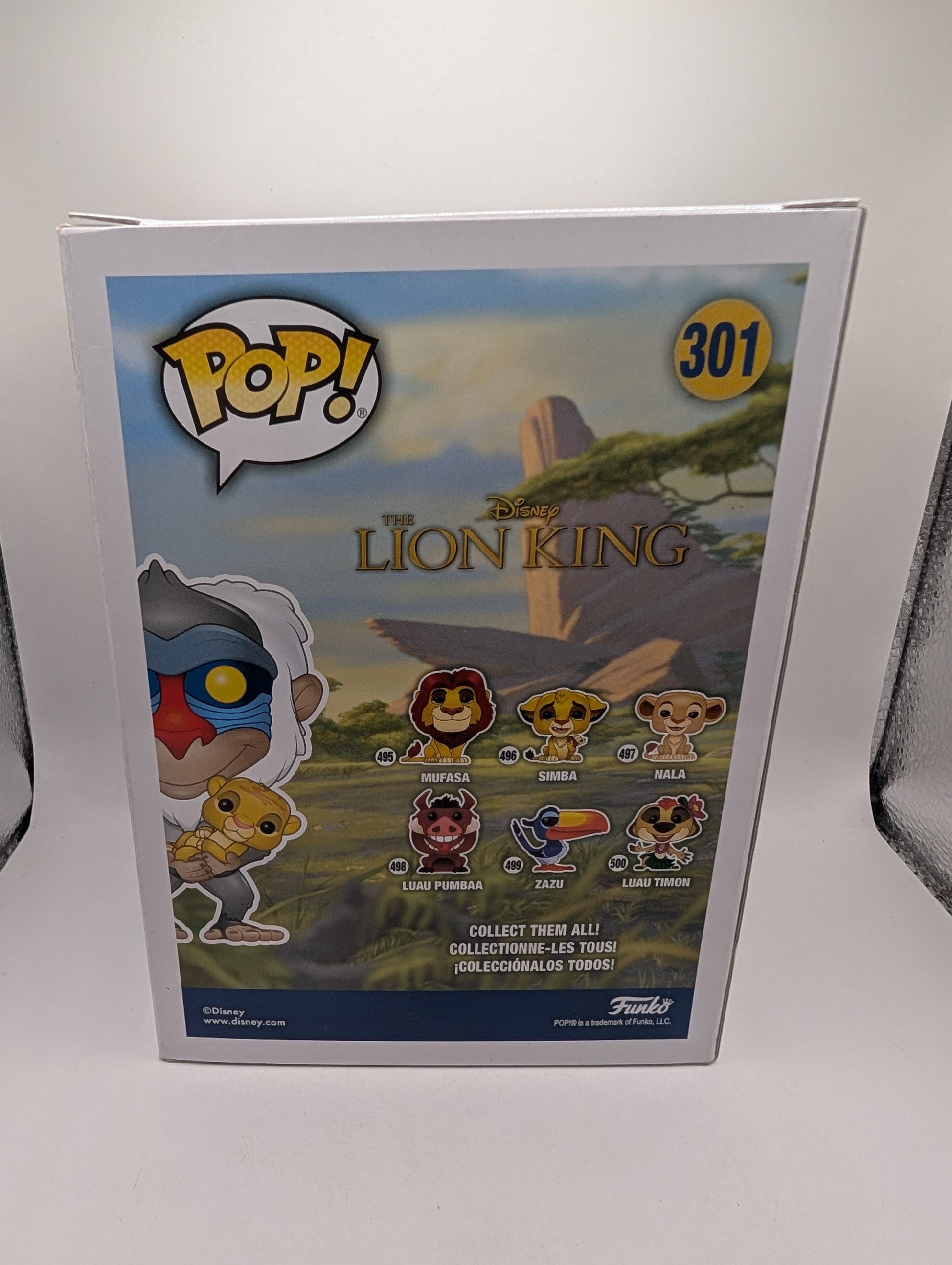 Funko Pop! Vinyl Disney The Lion King Rafiki With Simba Diamond Glitter #301 FRENLY BRICKS - Open 7 Days