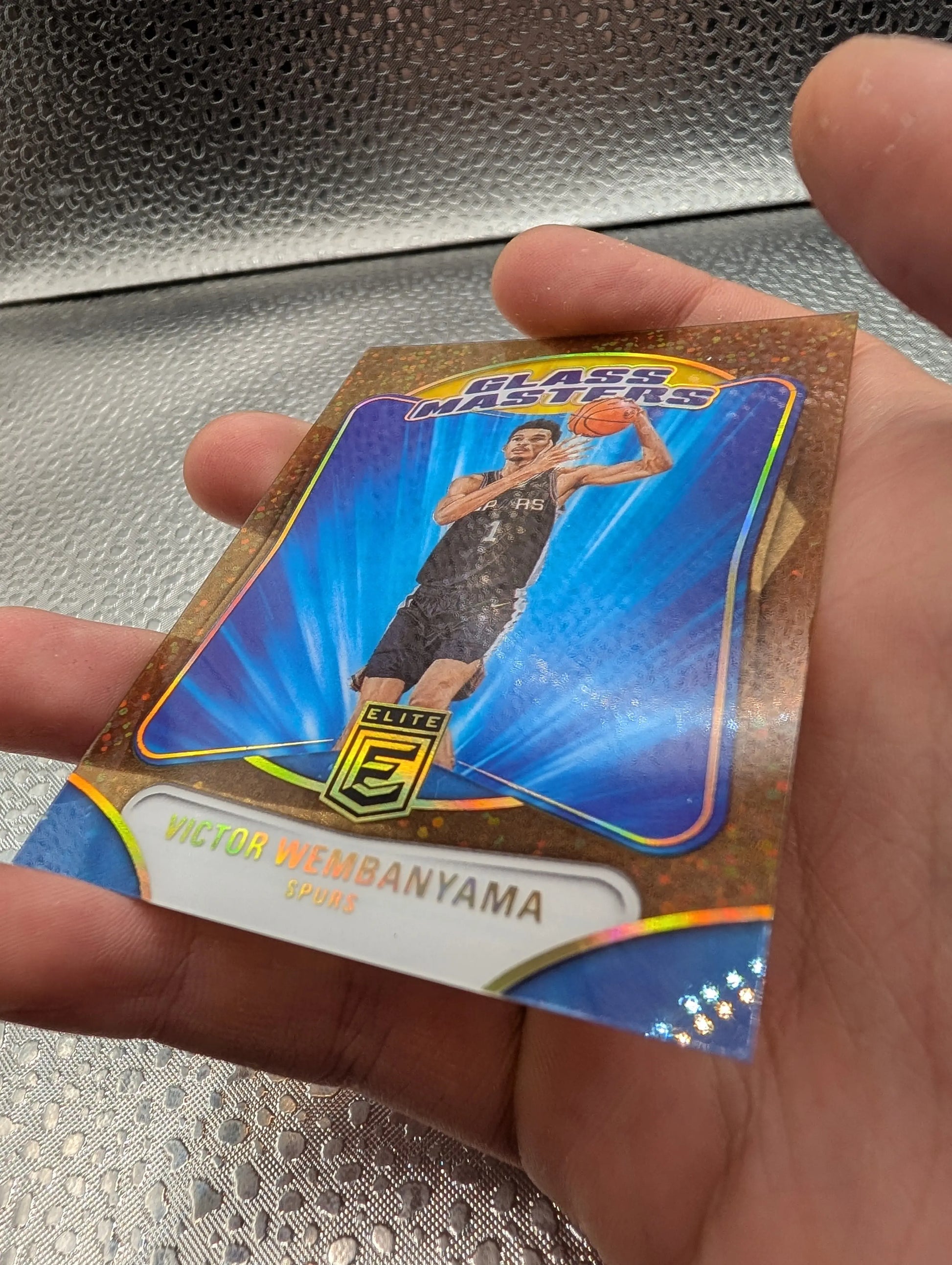 Victor Wembanyama 04/10 Glass Masters Panini Elite FRENLY BRICKS - Open 7 Days