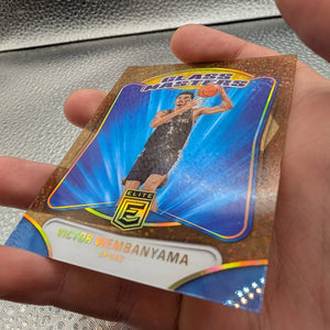 Victor Wembanyama 04/10 Glass Masters Panini Elite FRENLY BRICKS - Open 7 Days