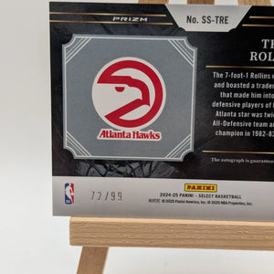 2024-25 Panini Select - Signature Selections Tree Rollins #SS-TRE (AU) /99 FRENLY BRICKS - Open 7 Days