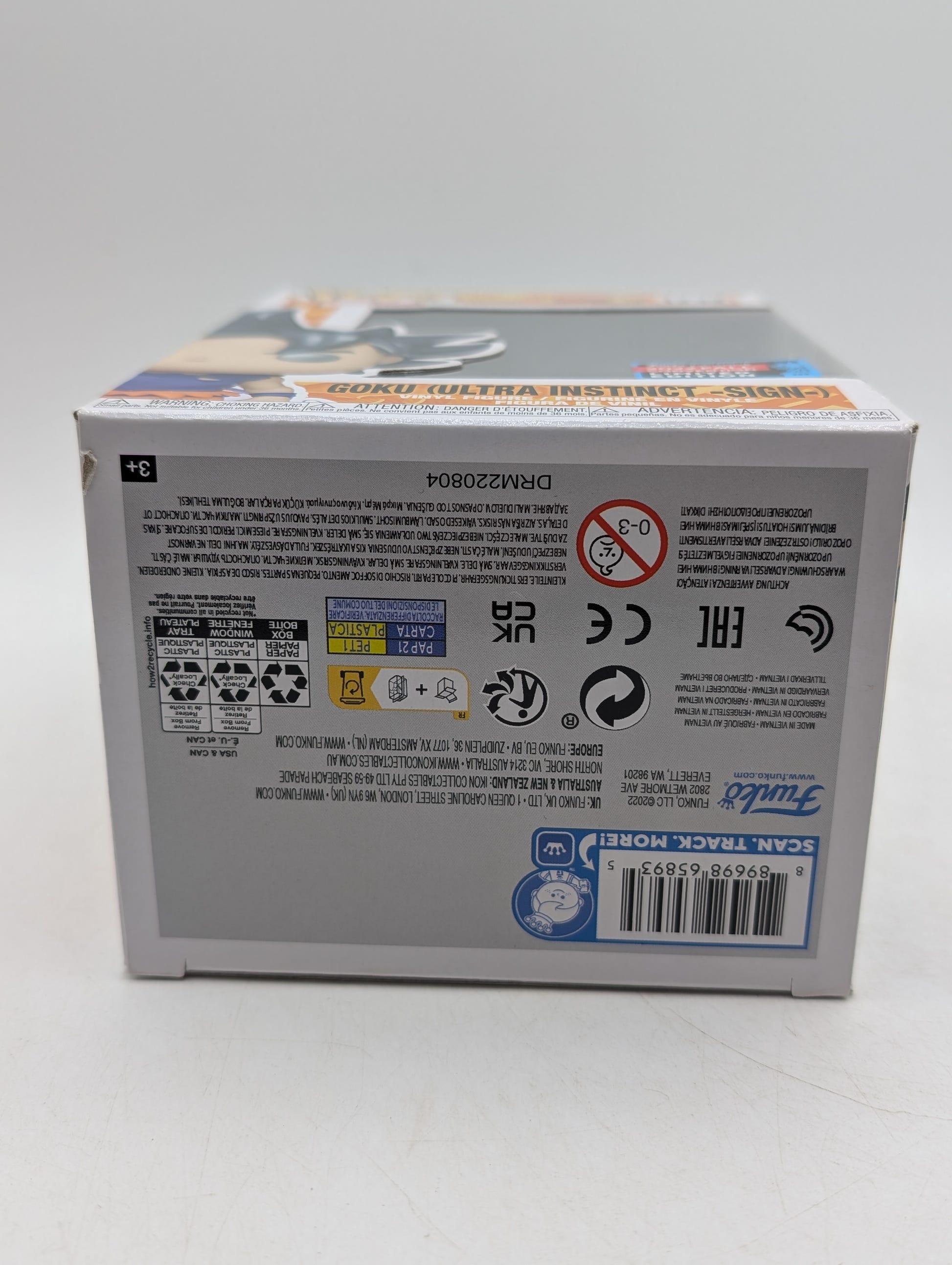 Funko Pop! Dragon Ball Goku Ultra Instinct Sign #1232 2022 Fall NYCC image 10