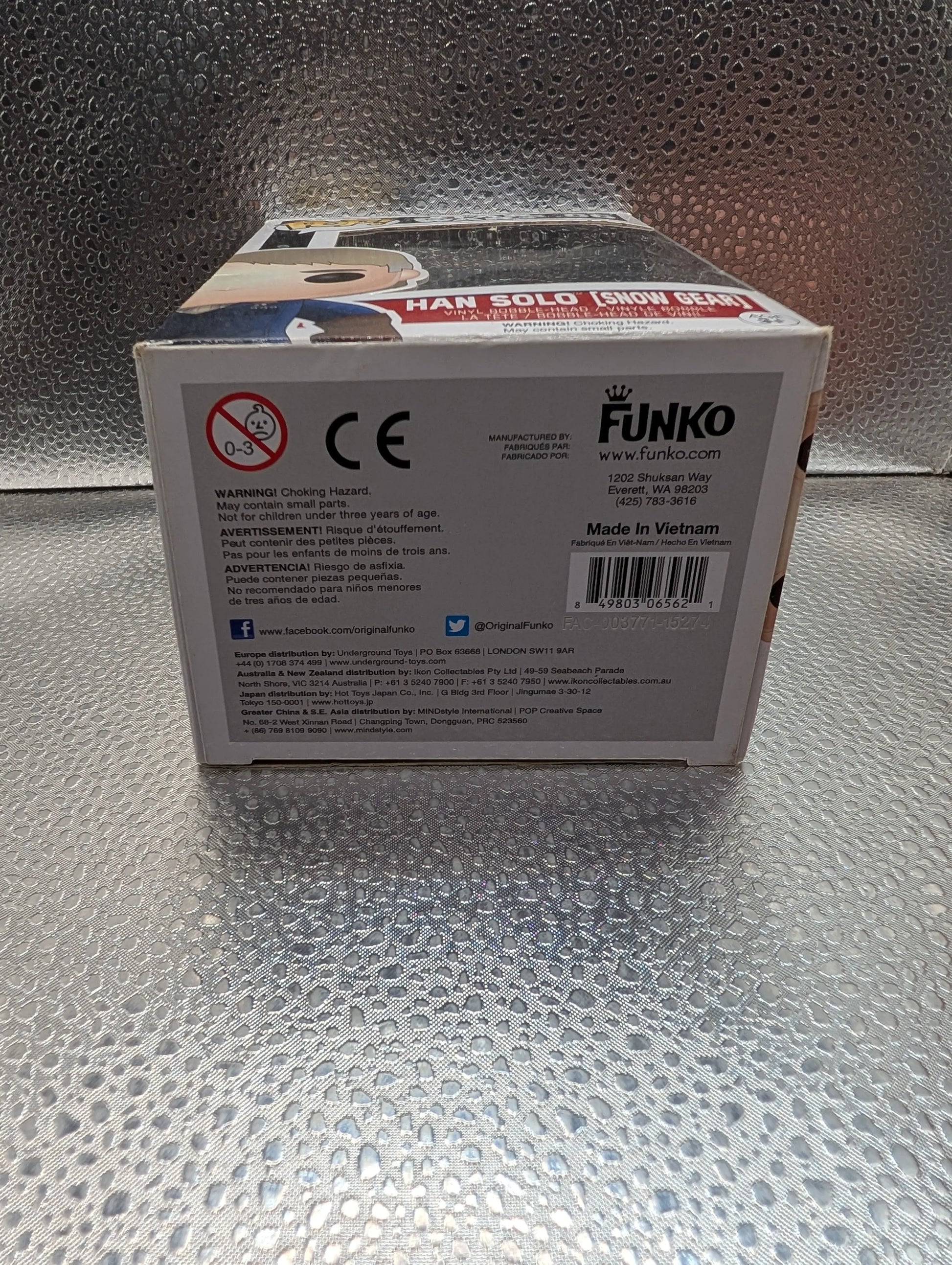 FUNKO Pop Vinyl Han Solo Star Wars #86 FRENLY BRICKS - Open 7 Days