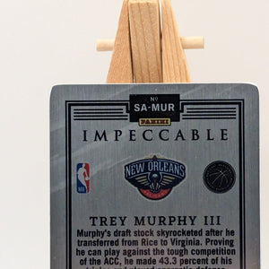 Trey Murphy III 2021-22 Impeccable Stainless Stars Autograph #'d l/99 Rookie RC FRENLY BRICKS - Open 7 Days