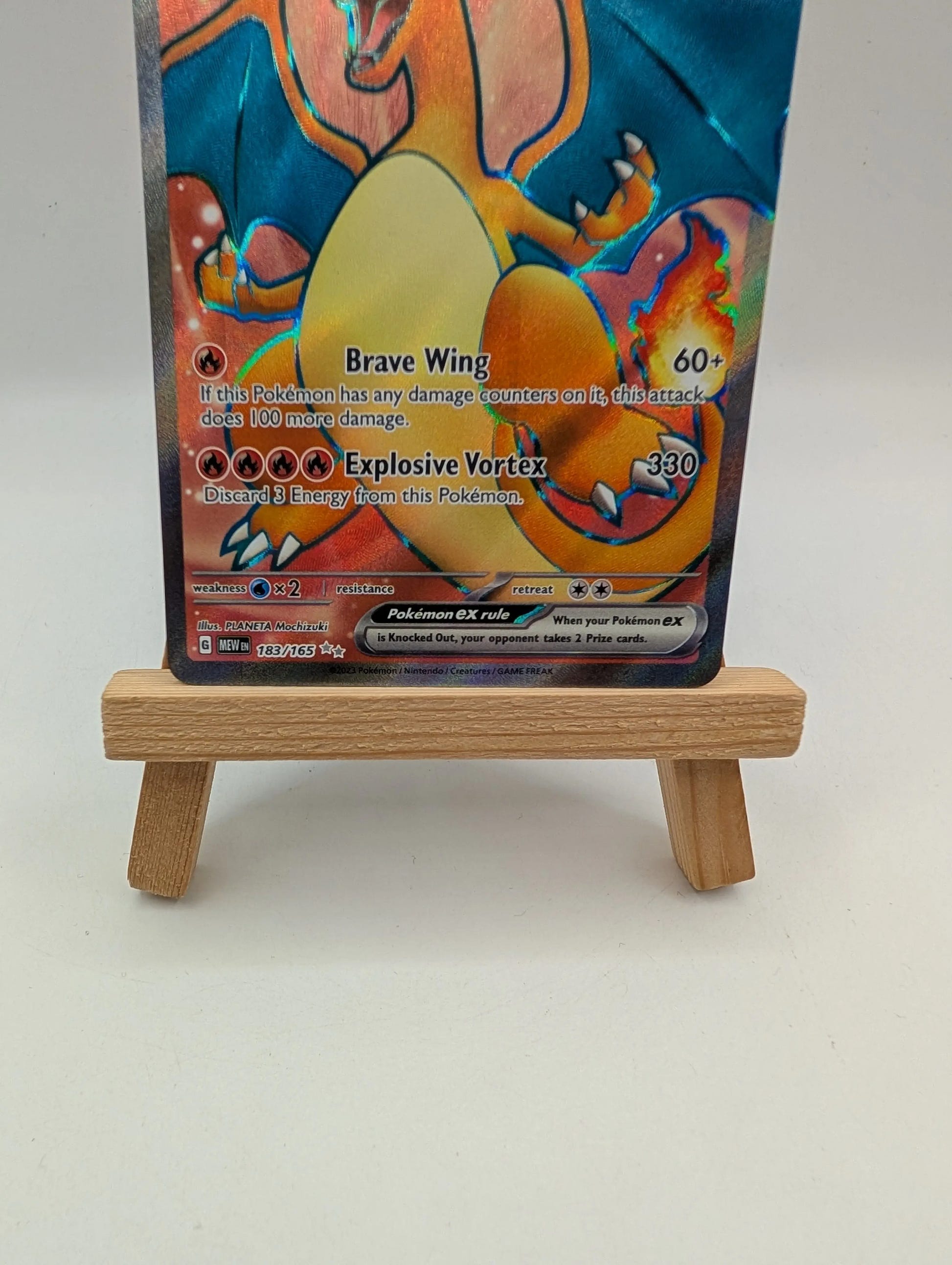 Charizard ex 183/165 SV: Scarlet & Violet 151 - Pokemon Card FRENLY BRICKS - Open 7 Days image 3