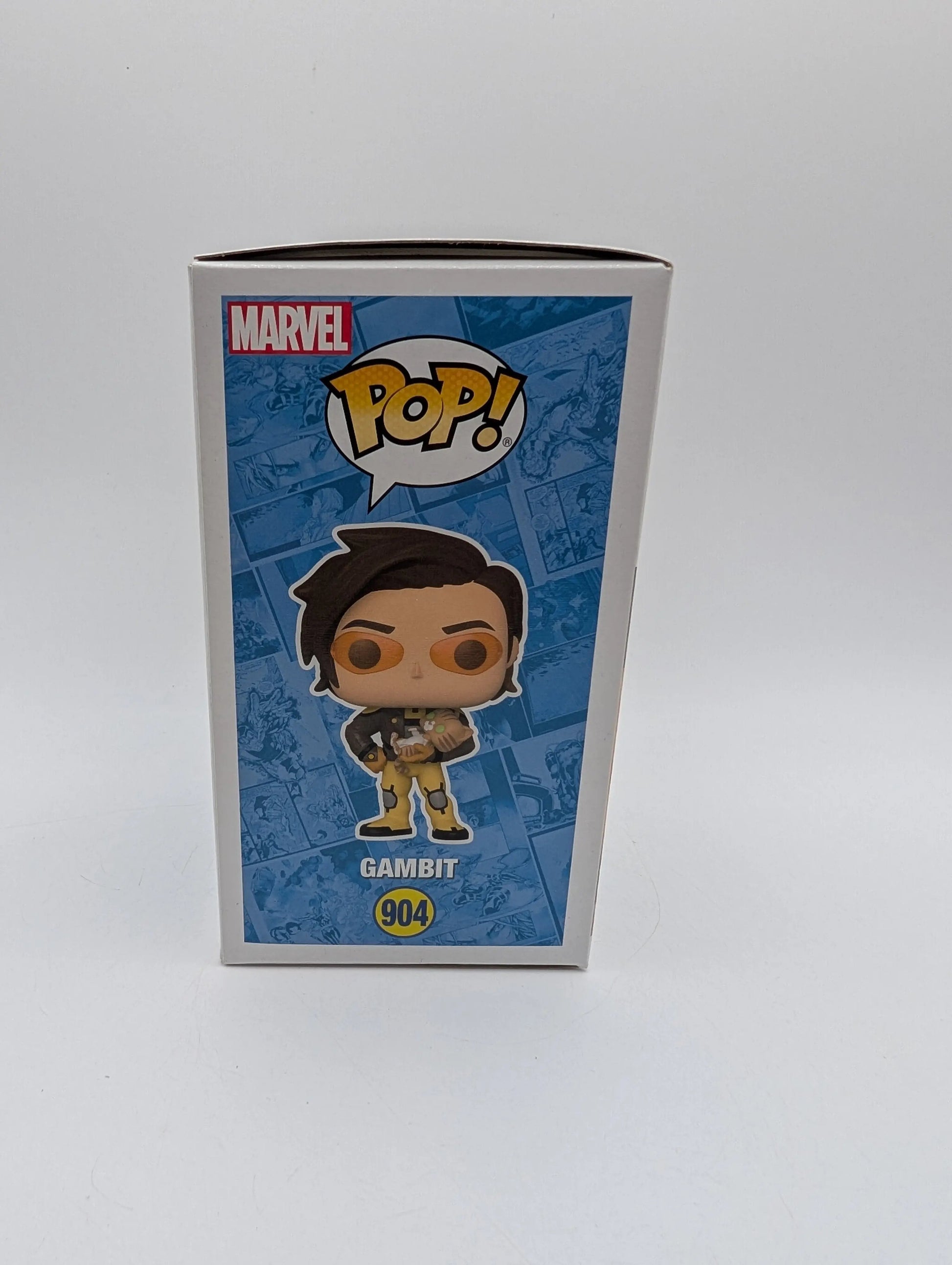 Gambit with Cat 904 ~ Marvel: X-Men ~ Funko Pop Vinyl ~ Special Edition FRENLY BRICKS - Open 7 Days