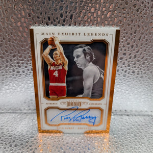 RICK BARRY 17-18 Panini Dominion MAIN EXHIBIT LEGENDS AUTO AUTOGRAPH /25 FRENLY BRICKS - Open 7 Days