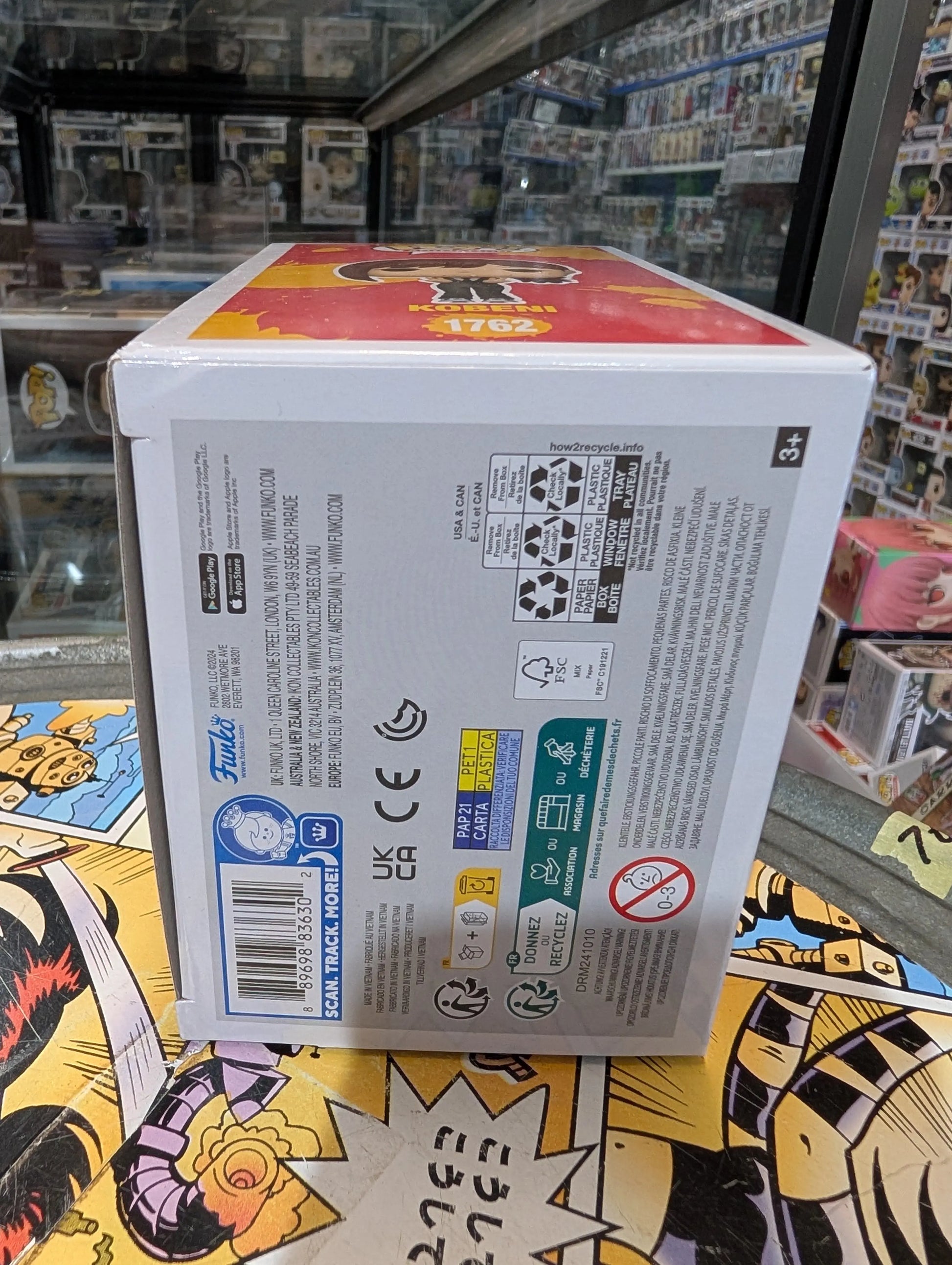 Chainsaw Man - Kobeni Pop! Vinyl Figure 1762 FRENLY BRICKS - Open 7 Days