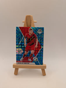 2021 Panini Mosaic Peacock Prizm Kevin de Bruyne Manchester City Case Hit