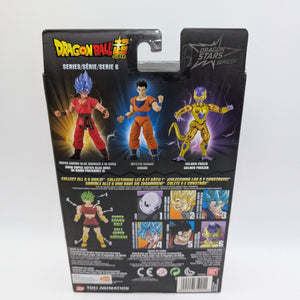 Dragon Ball Dragon Stars Super Saiyan Blue Kaio-Ken X10 Goku Action Figure display FRENLY BRICKS - Open 7 Days