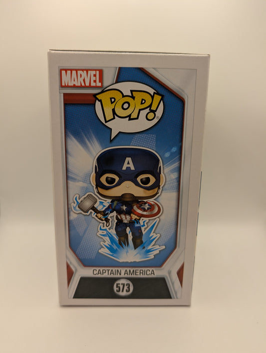 Funko Pop Vinyl - Marvel Avengers: Endgame - Captain America #573 FRENLY BRICKS - Open 7 Days