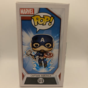Funko Pop Vinyl - Marvel Avengers: Endgame - Captain America #573 FRENLY BRICKS - Open 7 Days
