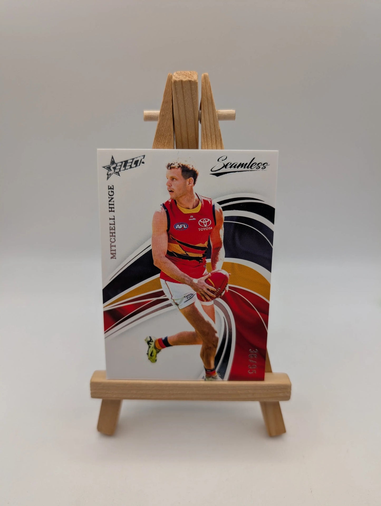 2025 AFL SELECT SEAMLESS MITCHELL HINGE BASE /95 4 ADELAIDE CROWS FRENLY BRICKS - Open 7 Days