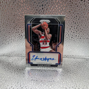 2021-22 Panini Prizm Signatures Elvin Hayes #SG-EHY Auto HOF Washington Bullets FRENLY BRICKS - Open 7 Days