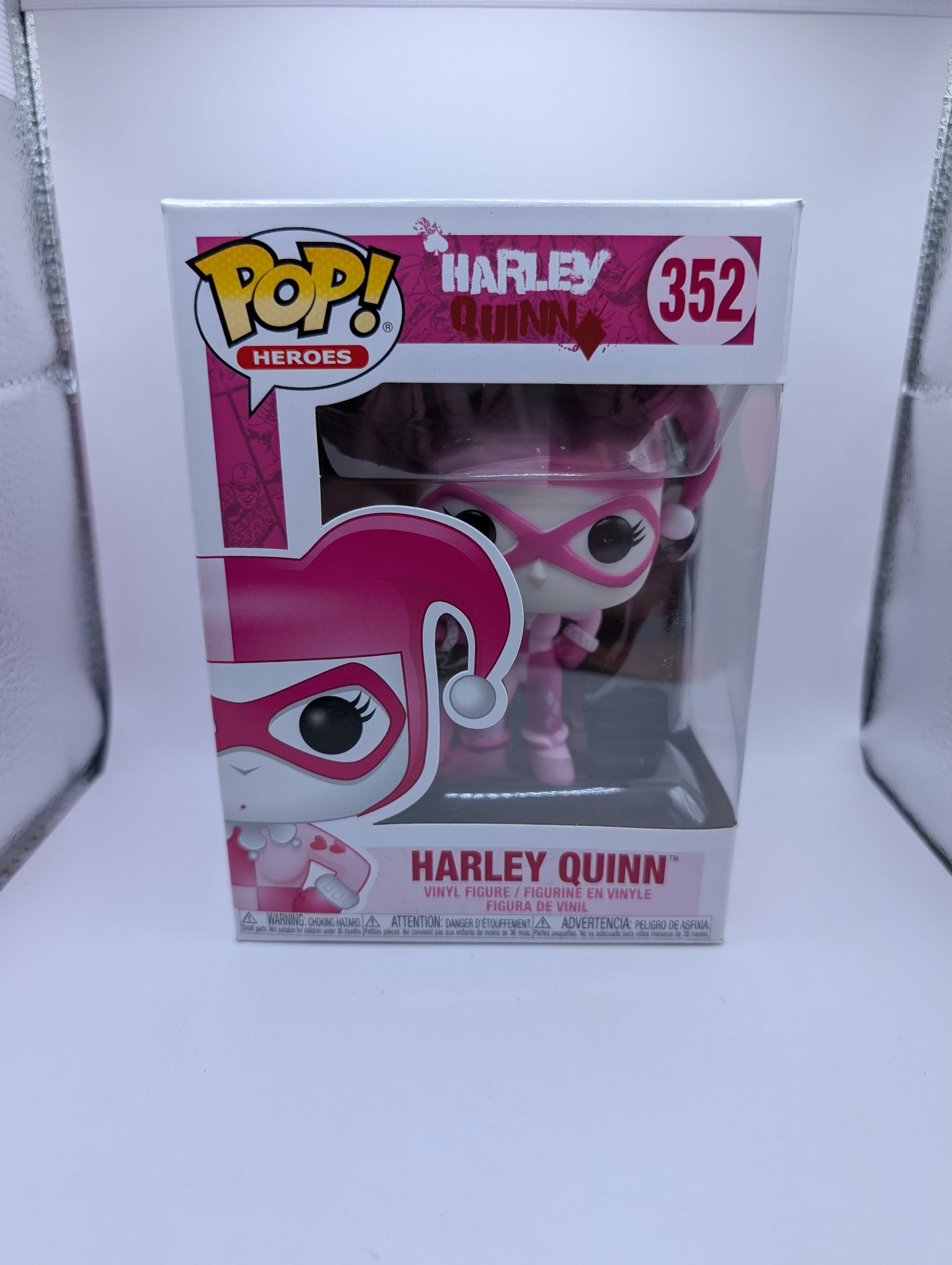 Harley Quinn #352 - Breast Cancer Awareness - Funko Pop! Heroes FRENLY BRICKS - Open 7 Days