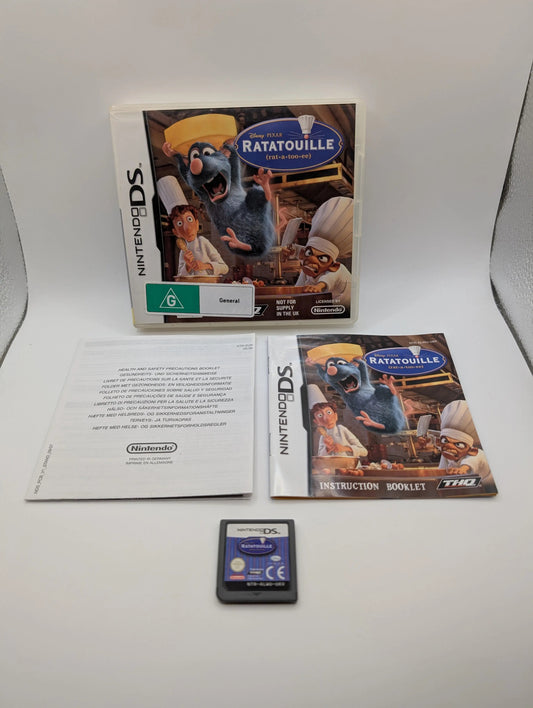 Disney Pixar: RATATOUILLE: Nintendo DS Game Complete With Manual FRENLY BRICKS - Open 7 Days