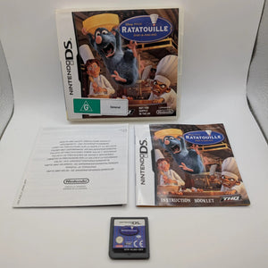Disney Pixar: RATATOUILLE: Nintendo DS Game Complete With Manual FRENLY BRICKS - Open 7 Days