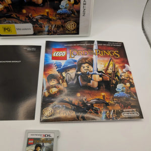 Lego The Lord of the Rings Nintendo 3DS PAL, Manual, Case, Game LOTR Video Game FRENLY BRICKS - Open 7 Days