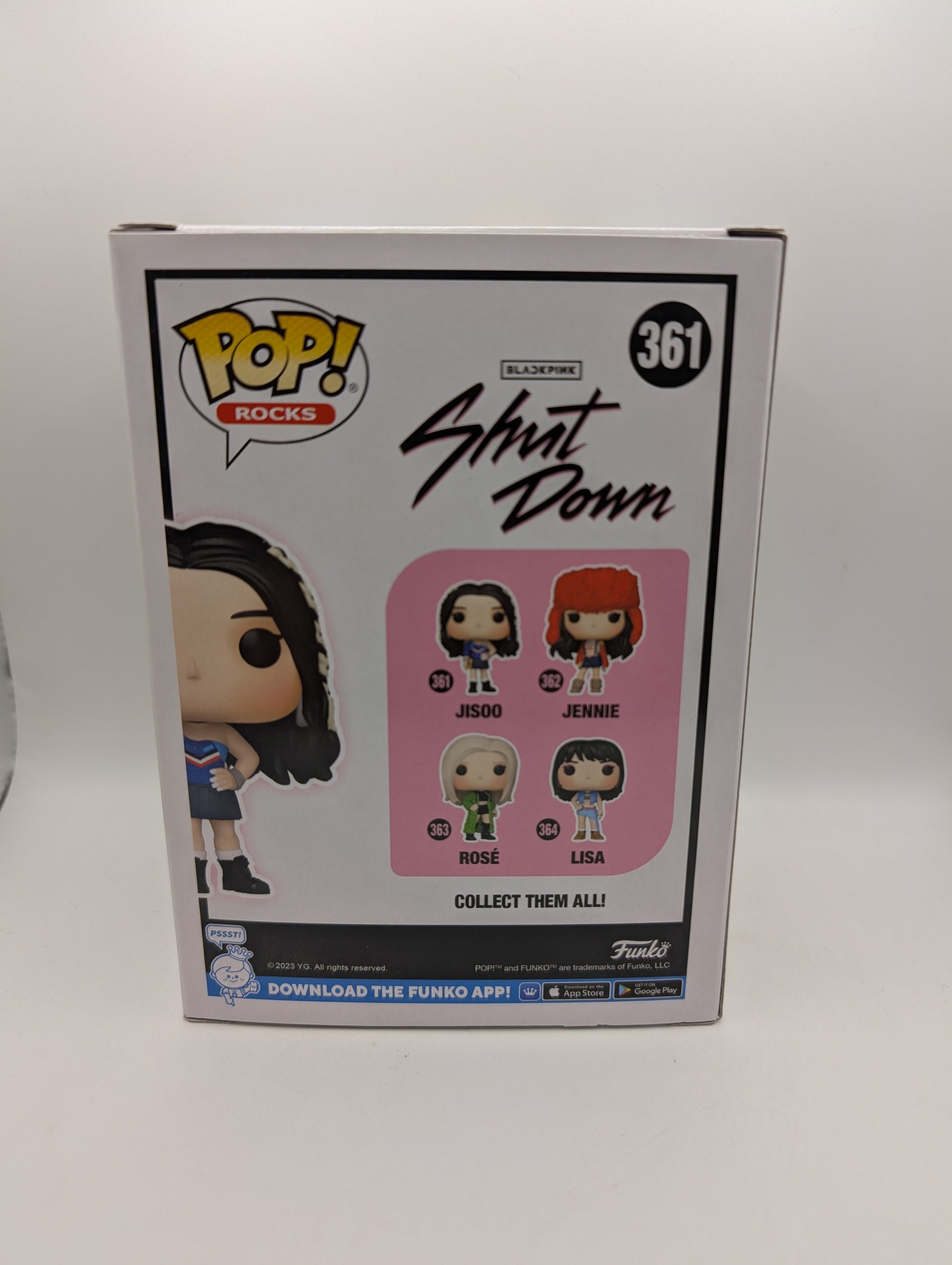 Pop Rocks BLACKPINK Jisoo 361 Funko Pop Vinyl FRENLY BRICKS - Open 7 Days