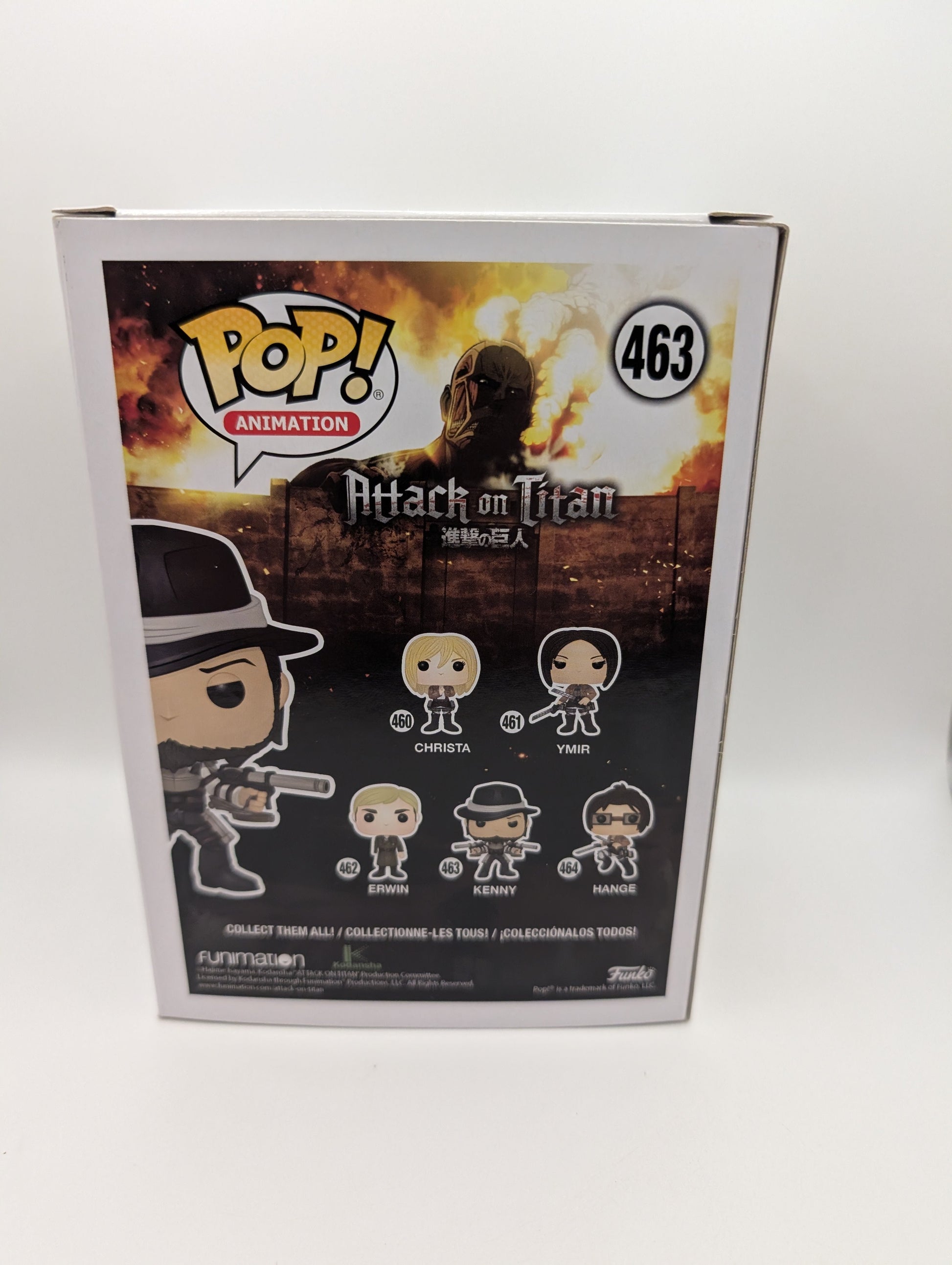 Kenny Pop 463 Attack On Titan Funko Pop! 2018 Vaulted FRENLY BRICKS - Open 7 Days