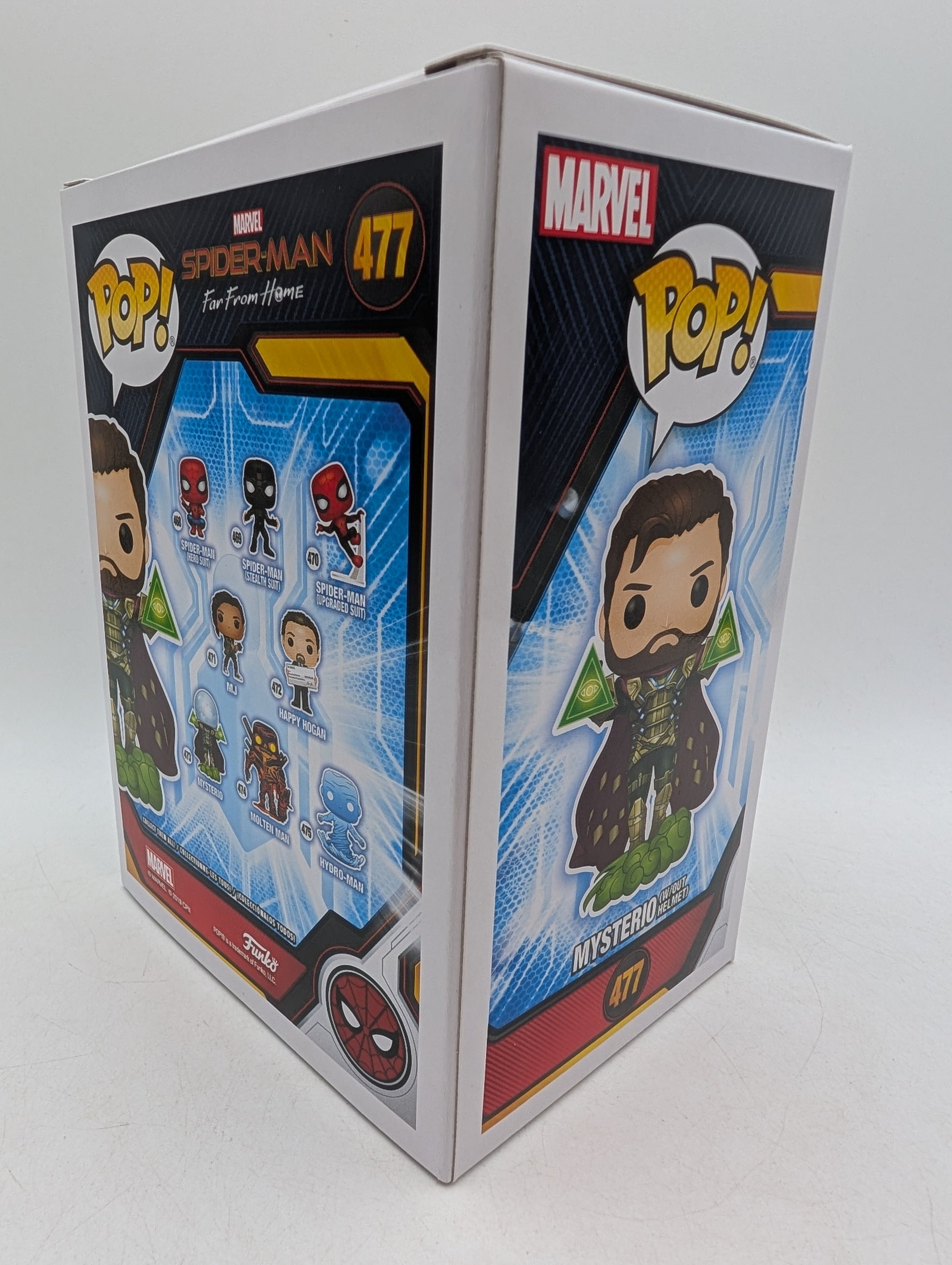 Funko POP! Spider-Man Far From Home Mysterio (Without Helmet) #477 image 6