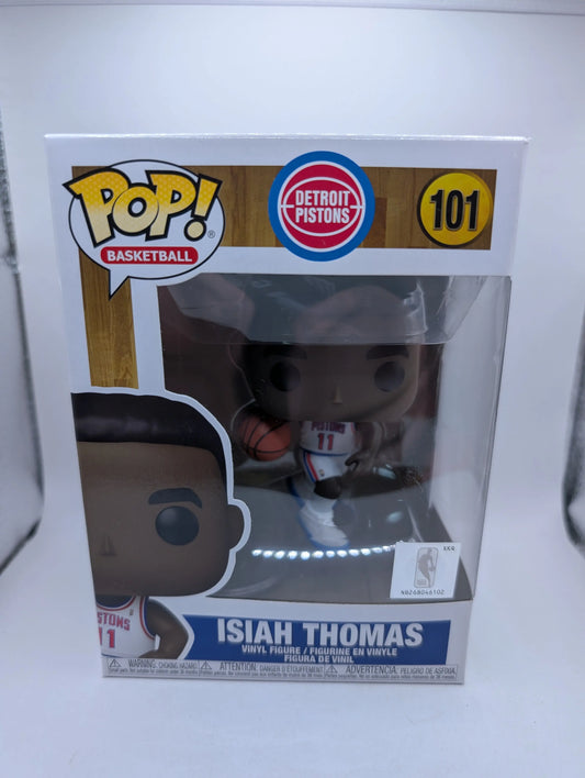 NBA Legends Pistons Isiah Thomas #101 - New Funko POP! vinyl Figure FRENLY BRICKS - Open 7 Days
