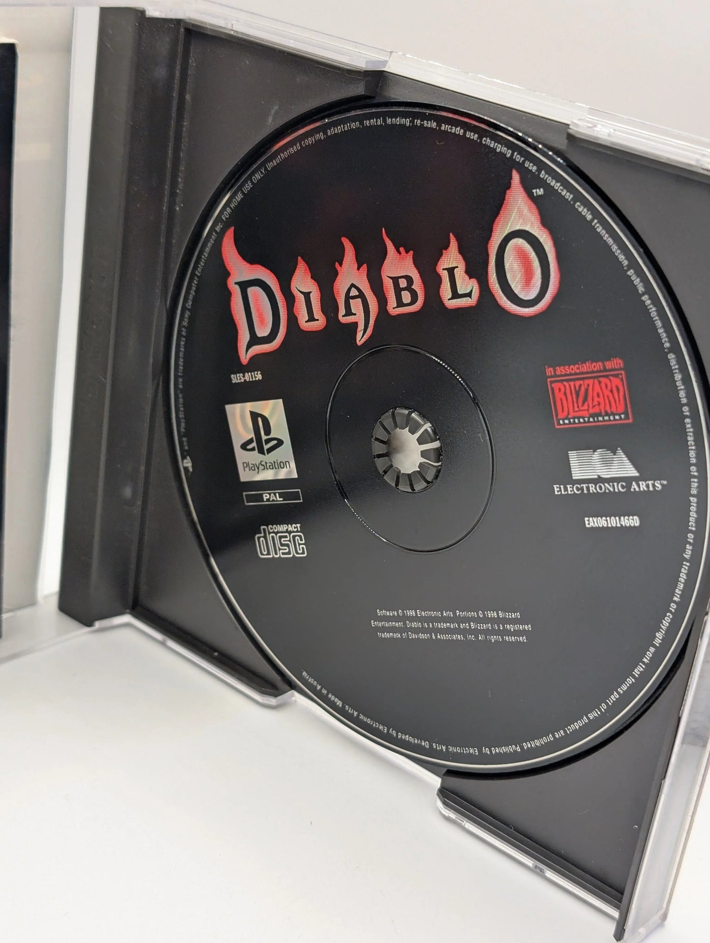 Diablo (Sony PlayStation PS1, 1998) Disc INC case, manual. FRENLY BRICKS - Open 7 Days