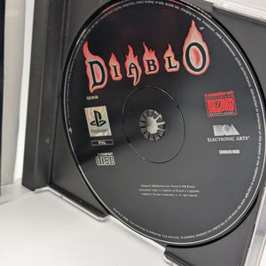 Diablo (Sony PlayStation PS1, 1998) Disc INC case, manual.