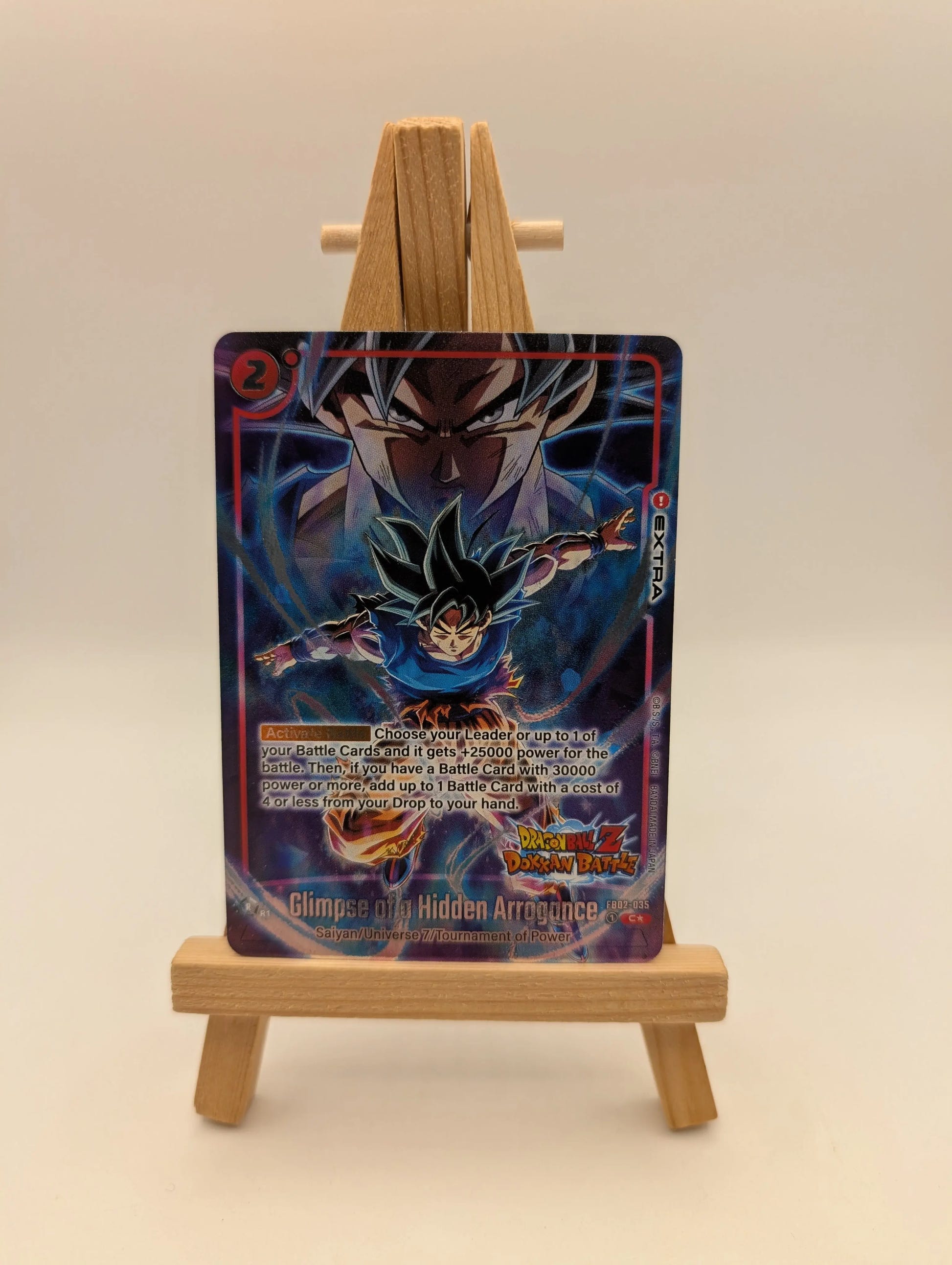 Glimpse of a Hidden Arrogance FB02-035 (FB05 Dokkan Battle Alt Art) New Adven FRENLY BRICKS - Open 7 Days image 1