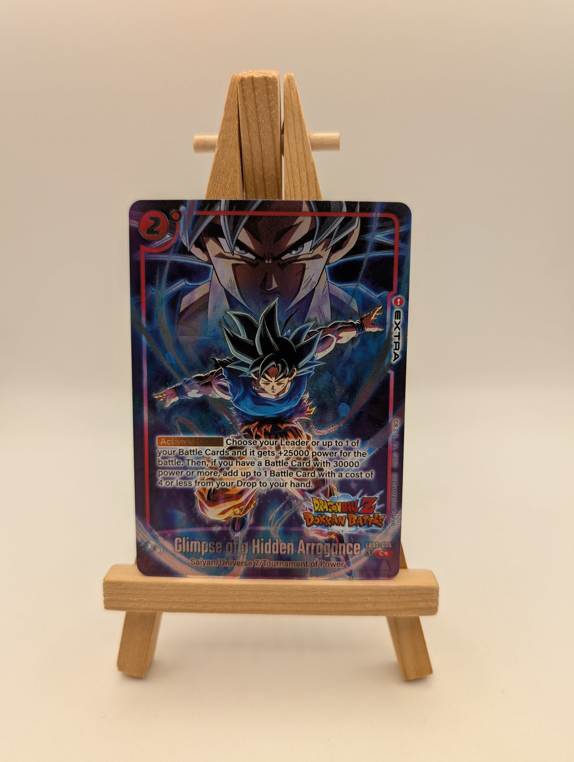 Glimpse of a Hidden Arrogance FB02-035 (FB05 Dokkan Battle Alt Art) New Adven FRENLY BRICKS - Open 7 Days
