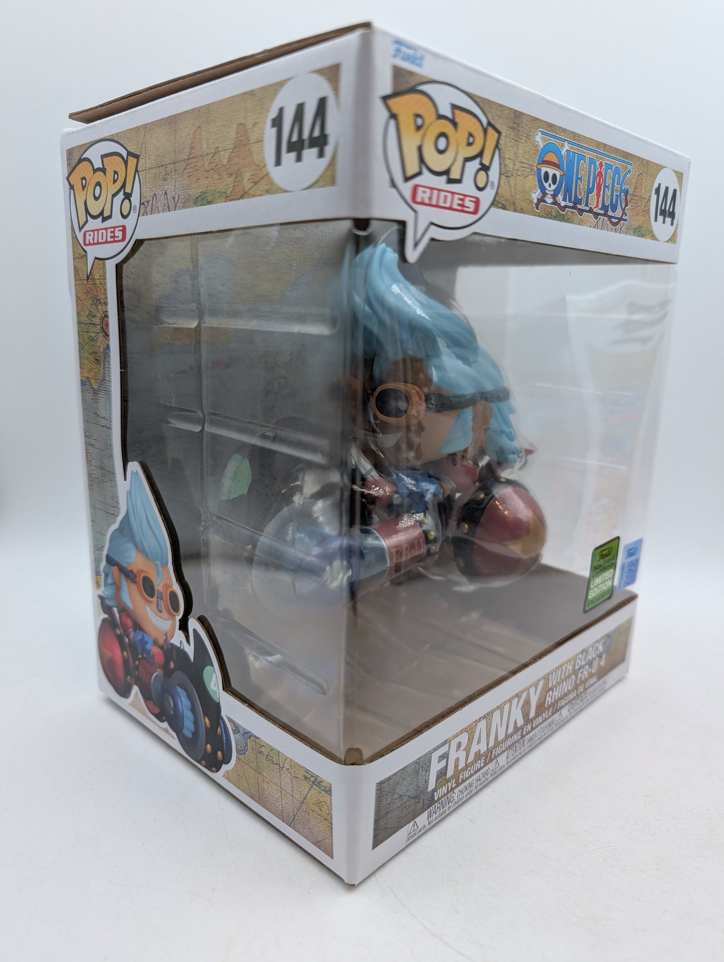 Funko POP! One Piece Franky with Black Rhino FR-U4 #144 2026 Spring Con