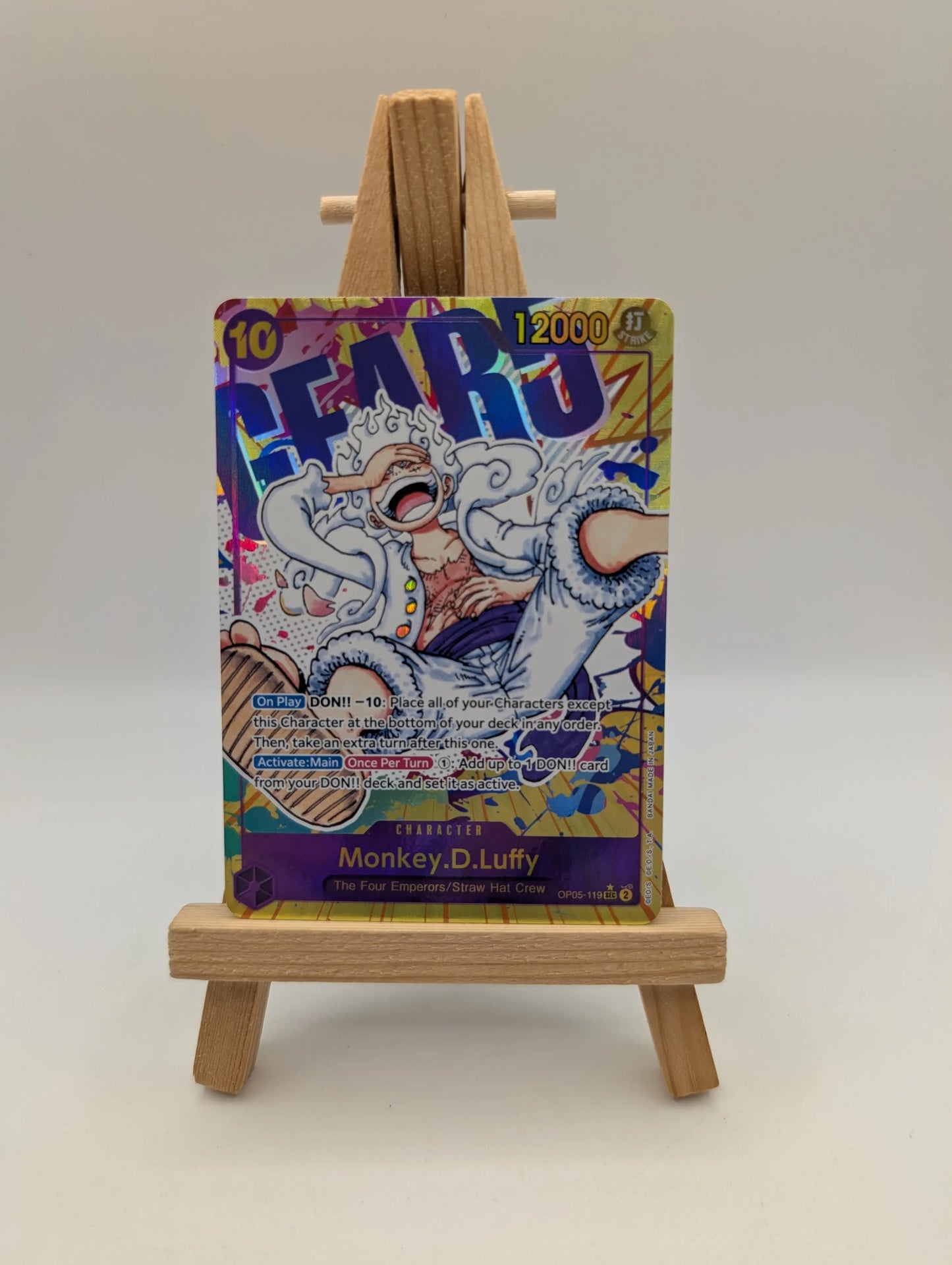 Monkey.D.Luffy Alternate Art OP05-119 Awakening of The New Era One Piece Card FRENLY BRICKS - Open 7 Days