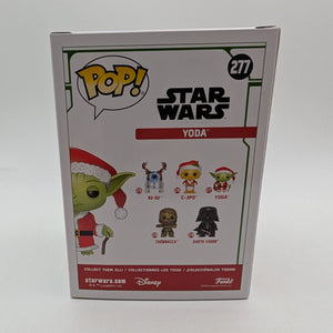 Funko Pop Yoda #277 Star Wars Christmas Holiday Vinyl Bobblehead FRENLY BRICKS - Open 7 Days