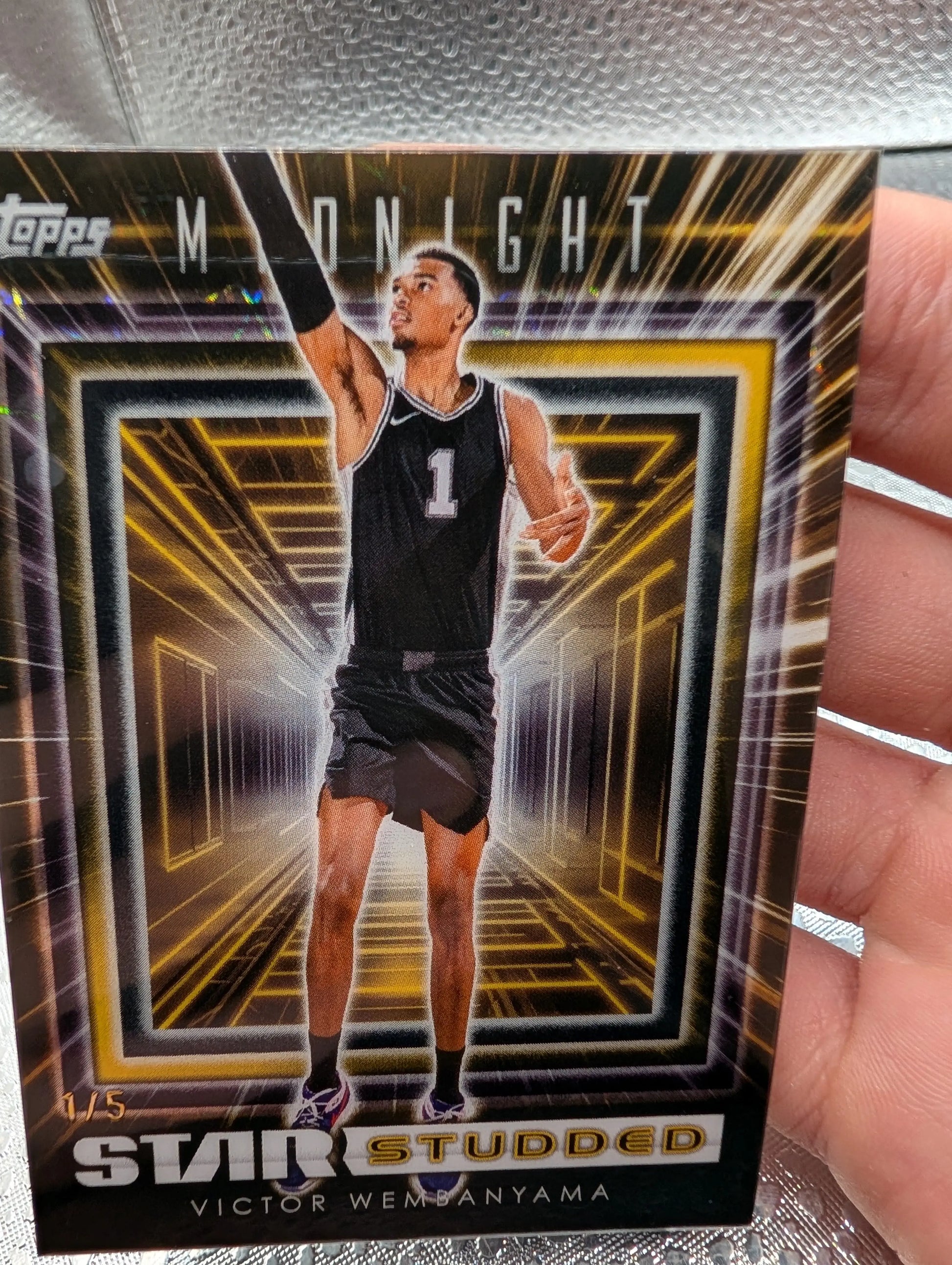 Midnight Star Studded Victor Wembanyama 1/5 FRENLY BRICKS - Open 7 Days