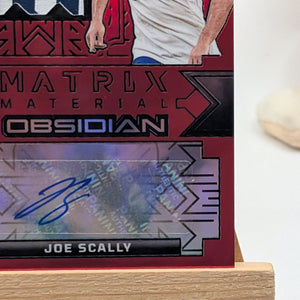 2024-25 Panini Obsidian Soccer JOE SCALLY 1/1 One of One Auto Patch USA US FRENLY BRICKS - Open 7 Days