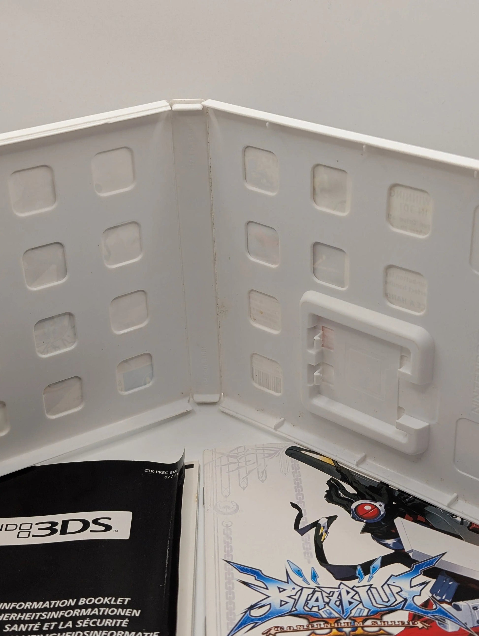 BlazBlue Continuum Shift II PAL Nintendo 3DS Used, Manual, Game, Case FRENLY BRICKS - Open 7 Days