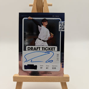 2021  Panini Contenders Spencer Torkelson Draft Ticket Auto /99 | Detroit Tigers FRENLY BRICKS - Open 7 Days
