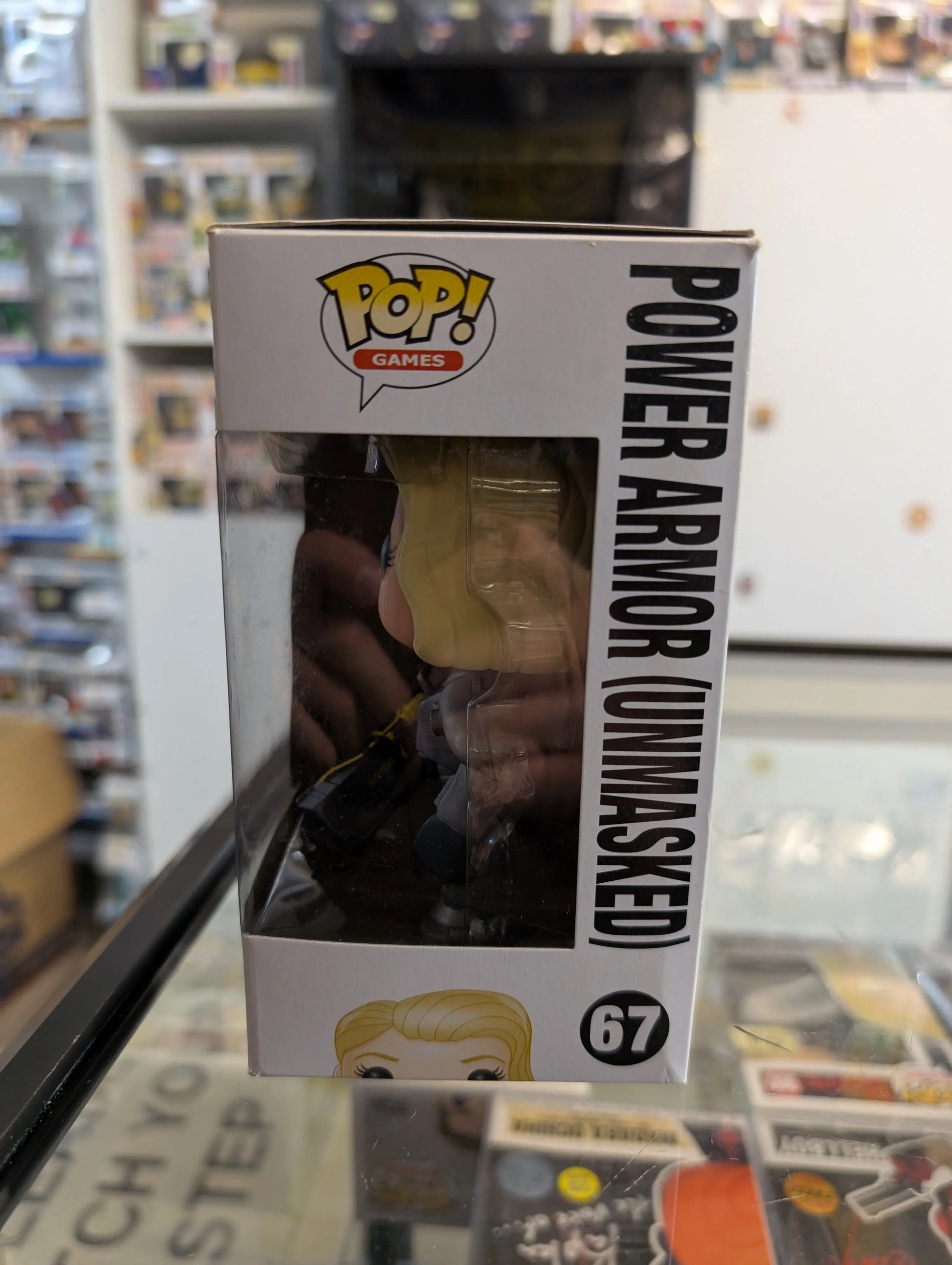 Fallout Power Armor Unmasked Funko Games #67 Pop! Vinyl Figure New FRENLY BRICKS - Open 7 Days