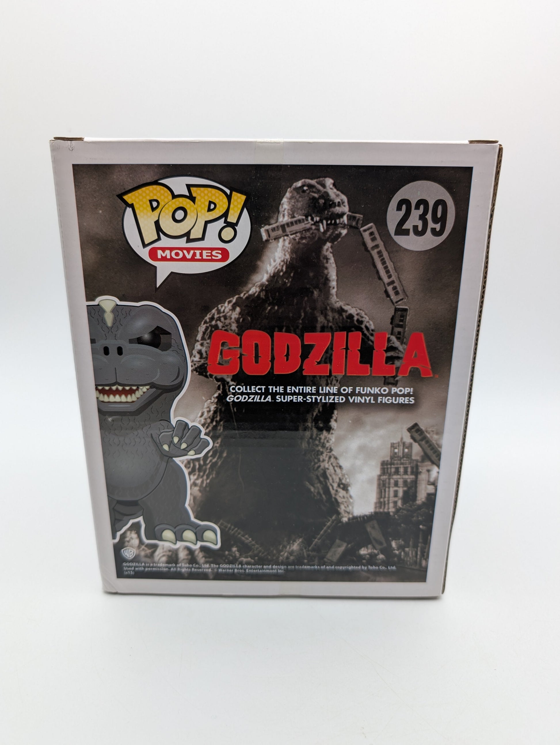 Godzilla Pop Vinyl NYCC #239 Glow In The Dark Super Rare FRENLY BRICKS - Open 7 Days