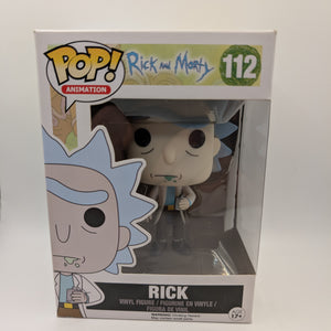 Funko Pop! Rick #112 Rick and Morty 2016 Animation Vaulted Collectible Figure