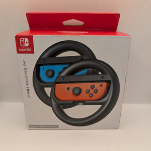 Nintendo Switch Joy-Con Wheel (Set Of 2) OEM Genuine For Racing Games Mario Kart FRENLY BRICKS - Open 7 Days