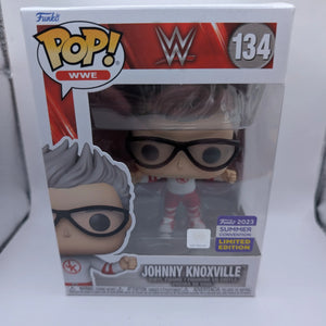 Funko Pop! WWE: #134 JOHNNY KNOXVILLE 2023 Summer Convention *VAULTED* FRENLY BRICKS - Open 7 Days