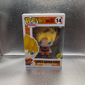 FUNKO Pop Vinyl Super Saiyan Goku #14 FRENLY BRICKS - Open 7 Days