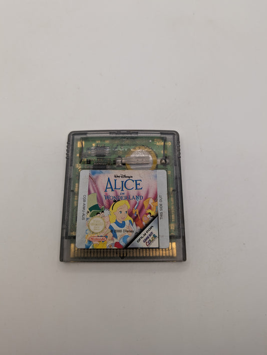 Alice in Wonderland Game Boy Color GBA Disney AUS