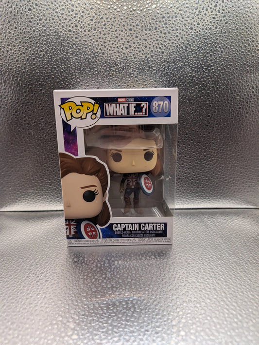 FUNKO Pop Vinyl Captain Carter #870 FRENLY BRICKS - Open 7 Days