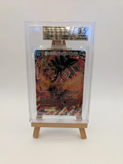 Hyper Evolution SS4 Son Goku Dragon Ball Super 5th Anniversary BT3-123SCR BGS 9.5 FRENLY BRICKS - Open 7 Days