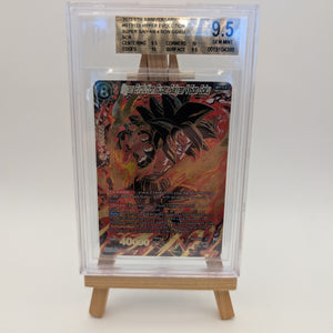 Hyper Evolution SS4 Son Goku Dragon Ball Super 5th Anniversary BT3-123SCR BGS 9.5 FRENLY BRICKS - Open 7 Days