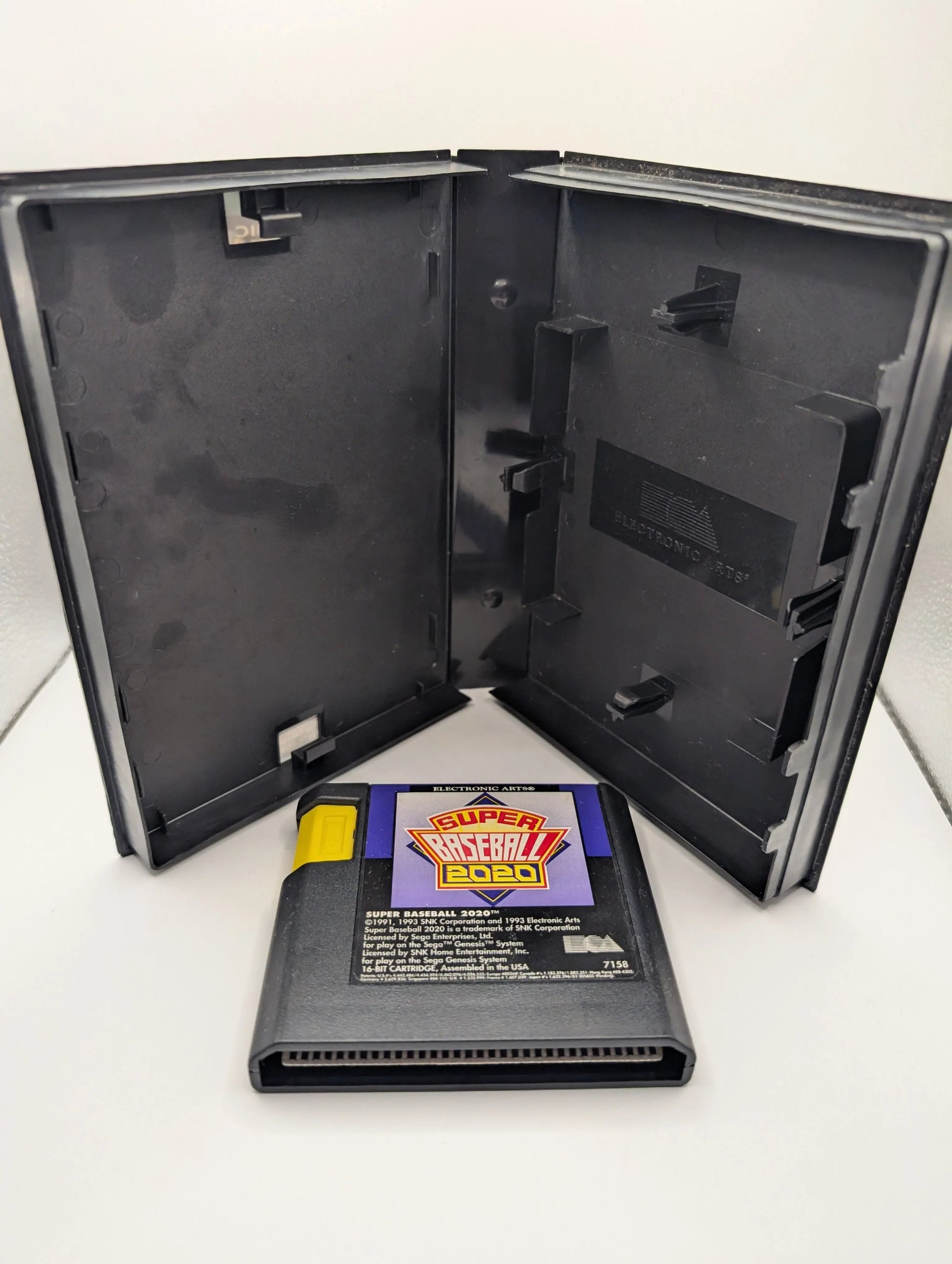 Super Baseball 2020 (Sega Genesis, 1993) Authentic Case & Game Cart SG Vintage FRENLY BRICKS - Open 7 Days