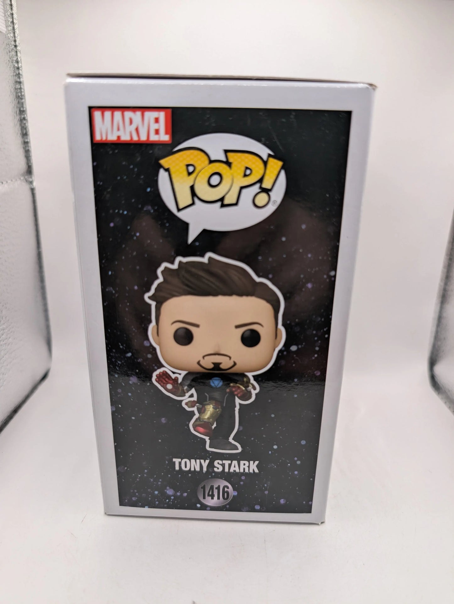Tony Stark (Glow) 1416 ~ Marvel: Avengers - The Infinity Saga ~ Funko Pop Vinyl FRENLY BRICKS - Open 7 Days