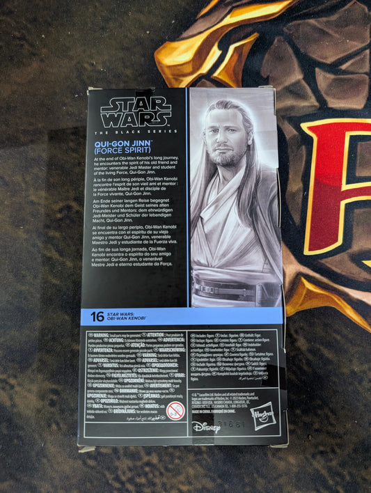 Star Wars The Black Series Qui-Gon Jinn (Force Spirit) 6" Figure FRENLY BRICKS - Open 7 Days