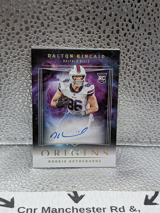 2023 Panini Origins Football Dalton Kincaid Rookie On Card AUTO RC Bills #RADKI FRENLY BRICKS - Open 7 Days
